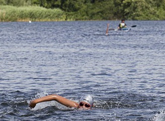 Open water zwemmen Gaasperplas