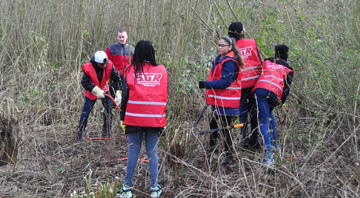 Maatschappelijke stage Gaasperplas