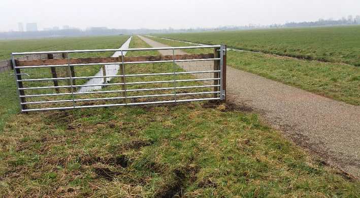 Proefafsluiting fietspad Klein-Duivendrechtse Polder