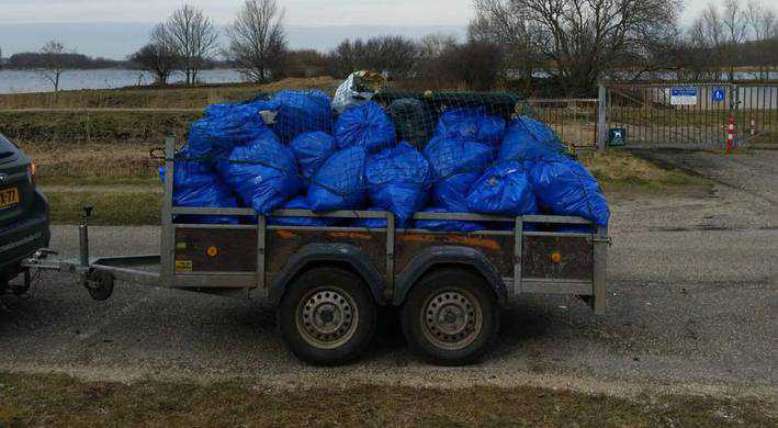 NL doet afval Ouderkerkerplas