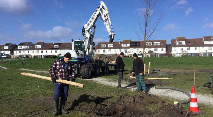 Bomen planten Ouderkerkerplas 2020