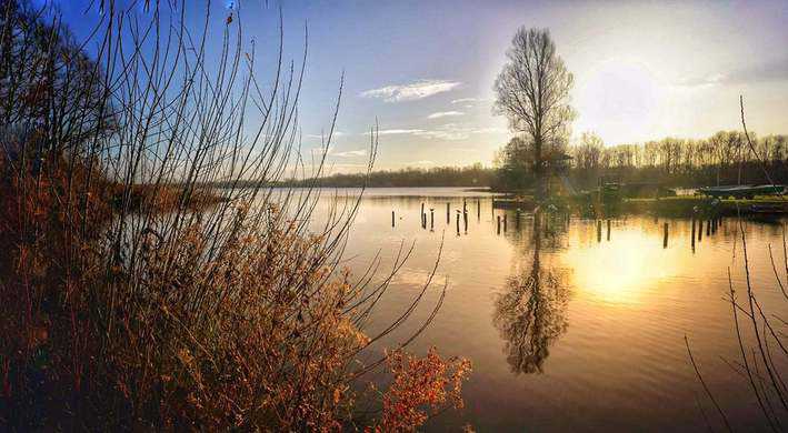 Gaasperplas in de kerstvakantie