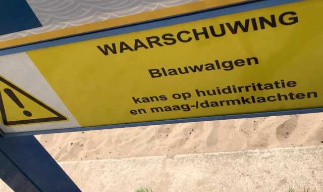 Zwemmen - blauwalg waarschuwing