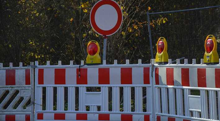 2024 Wegafzetting werkzaamheden
