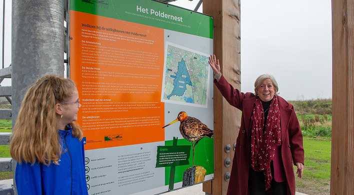 2024 Onthulling uitkijktoren Het Poldernest