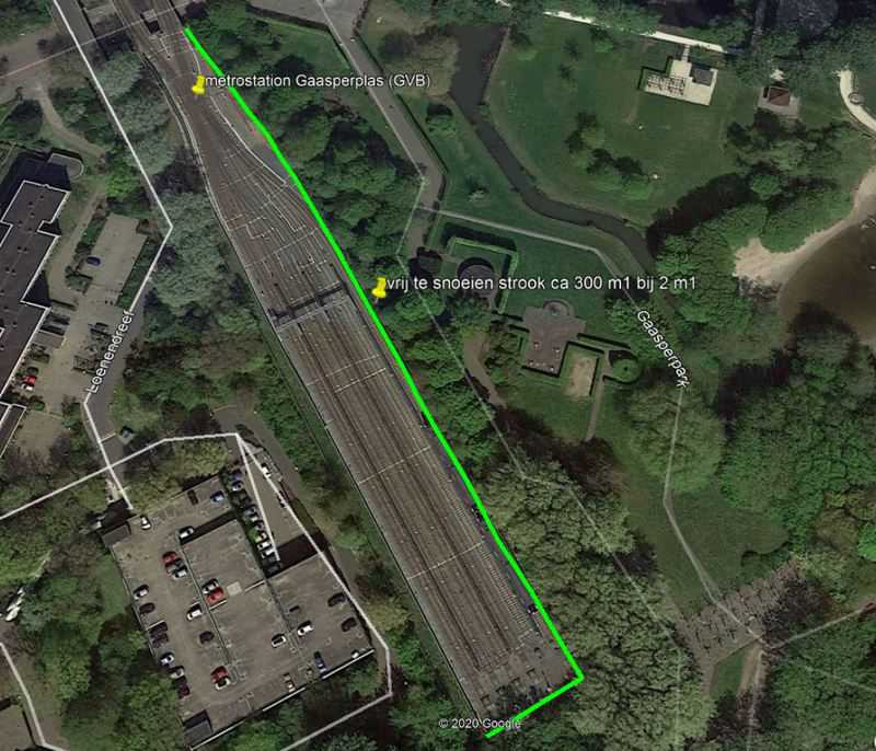 2020 Snoeien plattegrond snoeizone // metro_station_gaasperplas_6.jpg (73 K)